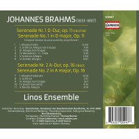 Johannes Brahms (1833-1897): Serenaden Nr.1 & 2 (Version für Ensemble) -   - (CD / S)