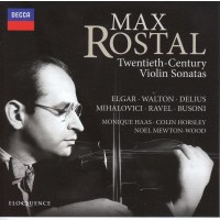 Max Rostal - Twentieth-Century Violin Sonatas -   - (CD / M)