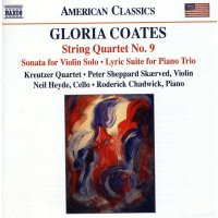 Gloria Coates (1938-2023): Streichquartett Nr.9 -   - (CD...