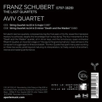 Franz Schubert (1797-1828): Streichquartette Nr.14 & 15 -   - (CD / S)