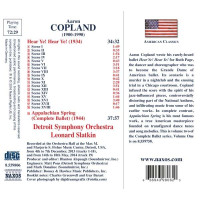 Aaron Copland (1900-1990): Appalachian Spring -   - (CD / A)