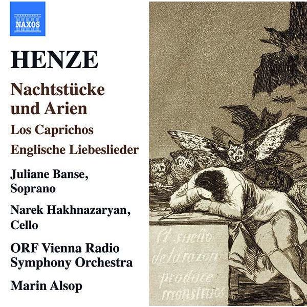 Hans Werner Henze (1926-2012): Nachtstücke und Arien (nach Bachmann-Gedichten) -   - (CD / N)