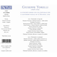 Giuseppe Torelli (1658-1709): Concerti grossi op.8...