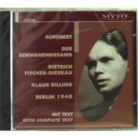 Franz Schubert (1797-1828): Schwanengesang D.957 -   -...