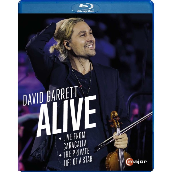 Serge Prokofieff (1891-1953): David Garrett Alive - Live from Caracalla (mit Dokumentation "The Private Life of a Star") -   - (Blu-ray Video / Classic)