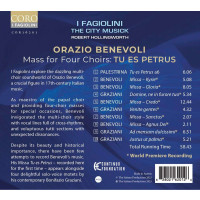 Orazio Benevoli (1605-1672): Missa "Tu es Petrus" (für vier Chöre) -   - (CD / M)