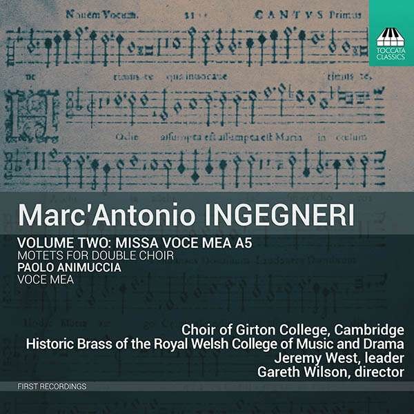 Marco Antonio Ingegneri (1547-1592): Missa Voce mea a 5 -   - (CD / M)