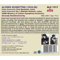 Alfred Schnittke (1934-1998): Violakonzert (1985) -   - (CD / V)