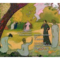 Ernest Chausson (1855-1899): Konzert für Klavier,Violine & Streichquartett op.21 -   - (CD / K)