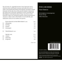 Poul Ruders: Four Dances in one Movement -   - (CD / F)