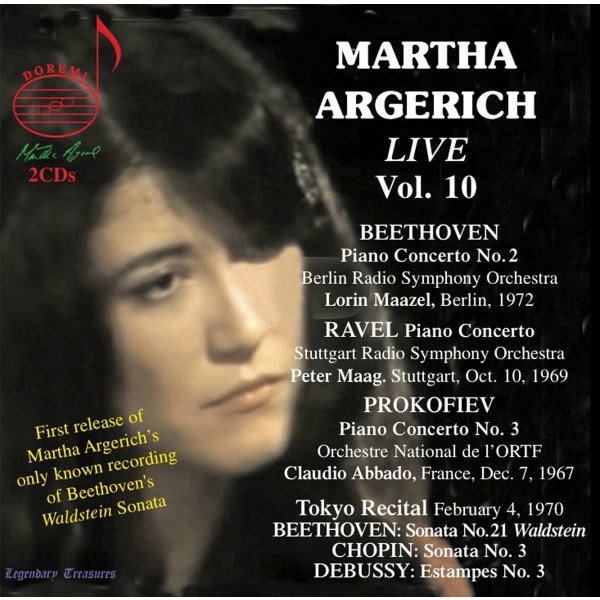 Ludwig van Beethoven (1770-1827): Martha Argerich - Legendary Treasures Vol.10 -   - (CD / M)