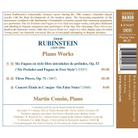 Anton Rubinstein (1829-1894): Klavierwerke -   - (CD / K)