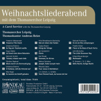 Friedrich Weissensee (1560-1622): Thomanerchor Leipzig - Weihnachtsliederabend -   - (CD / T)