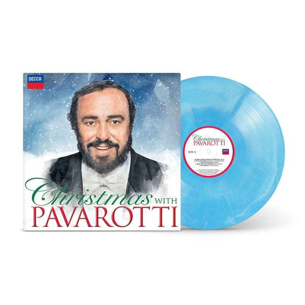 Cesar Franck (1822-1890): Christmas with Pavarotti (180g / Blue Vinyl) -   - (LP / C)