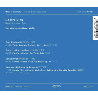 Paul Hindemith (1895-1963): Marketa Janouskova - LAstre Bleu -   - (CD / M)