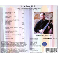 Alois Bröder: Maximilian Mangold - Strahlen. Licht. -   - (CD / M)