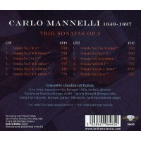 Carlo Mannelli (1640-1697): Triosonaten op.3 Nr.1-12 -   - (CD / T)