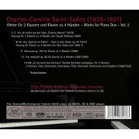 Camille Saint-Saens (1835-1921): Klavierwerke für Klavierduo Vol.2 -   - (CD / K)