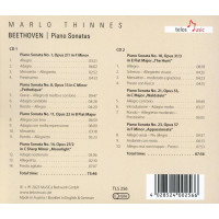 Ludwig van Beethoven (1770-1827): Klaviersonaten Nr.1,8,11,14,18,21,23 -   - (CD / K)