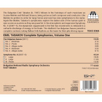 Emil Tabakov: Sämtliche Symphonien Vol.1 -   - (CD / S)