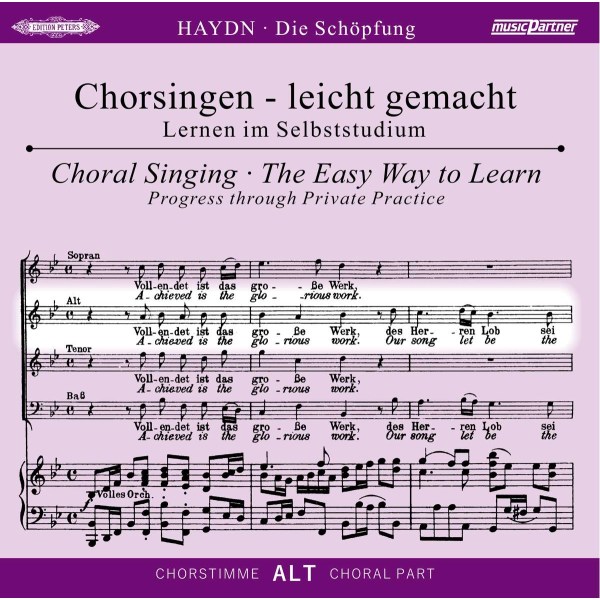 Joseph Haydn (1732-1809): Chorsingen leicht gemacht - Joseph Haydn: Die Schöpfung (Alt) -   - (CD / C)