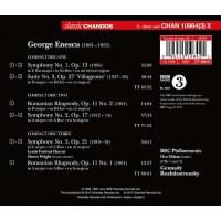 George Enescu (1881-1955): Symphonien Nr.1-3...