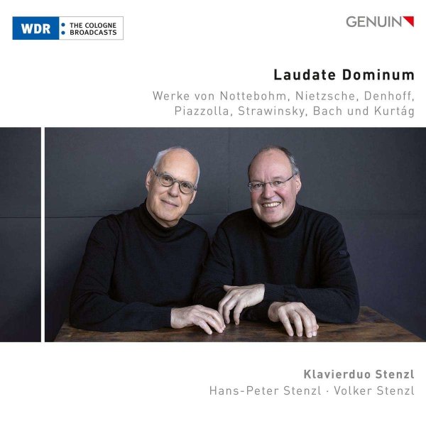 Martin Gustav Nottebohm (1817-1882): Klavierduo Stenzl - Laudate Dominum -   - (CD / K)