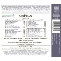 Ernest Moeran (1894-1950): Folksong Arrangements -   - (CD / F)