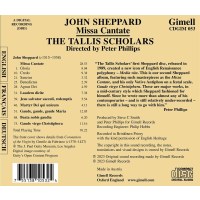 John Sheppard (1515-1560): Missa Cantate -   - (CD / M)