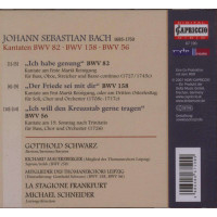 Johann Sebastian Bach (1685-1750): Kantaten BWV 56,82,158 -   - (CD / K)