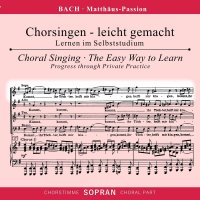 Johann Sebastian Bach (1685-1750): Chorsingen leicht...