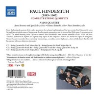 Paul Hindemith (1895-1963): Streichquartette Nr.1-7 -   - (CD / S)