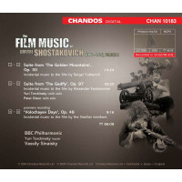 Dmitri Schostakowitsch (1906-1975): Filmmusik Vol.2 -   - (CD / F)