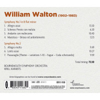 William Walton (1902-1983): Symphonien Nr.1 & 2