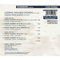 Ludwig van Beethoven (1770-1827): Streichquartette Vol.1 -   - (CD / S)