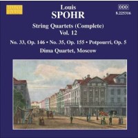 Louis Spohr (1784-1859): Streichquartette Vol.12 -   -...