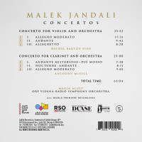 Malek Jandali: Violinkonzert -   - (CD / V)