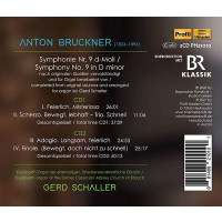 Anton Bruckner (1824-1896): Symphonie Nr. 9 (Orgelfassung von Gerd Schaller) -   - (CD / S)