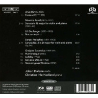 Arvo Pärt: Johann Dalene & Christian Ihle Hadland - Stained Glass -   - (SACD / A)