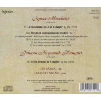 Ignaz Moscheles (1794-1870): Sonate für Cello & Klavier E-Dur op.121 -   - (CD / S)