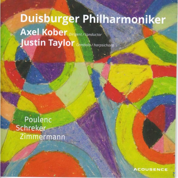 Francis Poulenc (1899-1963): Duisburger Philharmoniker - Poulenc / Schreker / Zimmermann -   - (CD / D)