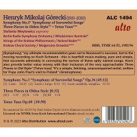 Henryk Mikolaj Gorecki (1933-2010): Symphonie Nr.3...