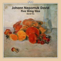 Johann Nepomuk David (1895-1977): Streichtrios op.33...