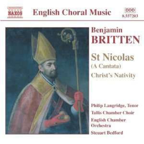 Benjamin Britten (1913-1976): St.Nicolas-Cantata op.42 -   - (CD / S)