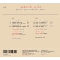 Luigi Boccherini (1743-1805): Sonaten für Cello...