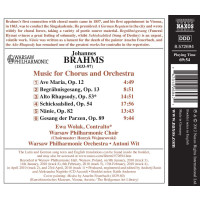 Johannes Brahms (1833-1897): Werke für Chor & Orchester -   - (CD / W)