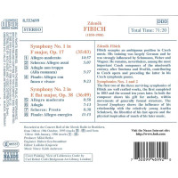 Zdenek Fibich (1850-1900): Symphonien Nr.1 & 2 -   -...