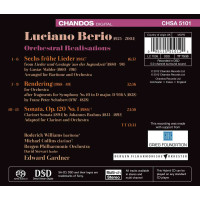 Luciano Berio (1925-2003): Orchester-Transkriptionen -...