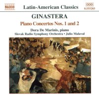 Alberto Ginastera (1916-1983): Klavierkonzerte Nr.1 &...