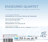 Franz Schubert (1797-1828): Engegard Quartet (Blu-ray Audio & SACD) -   - (DVD / Blu-ray / Blu-ray AUDIO)